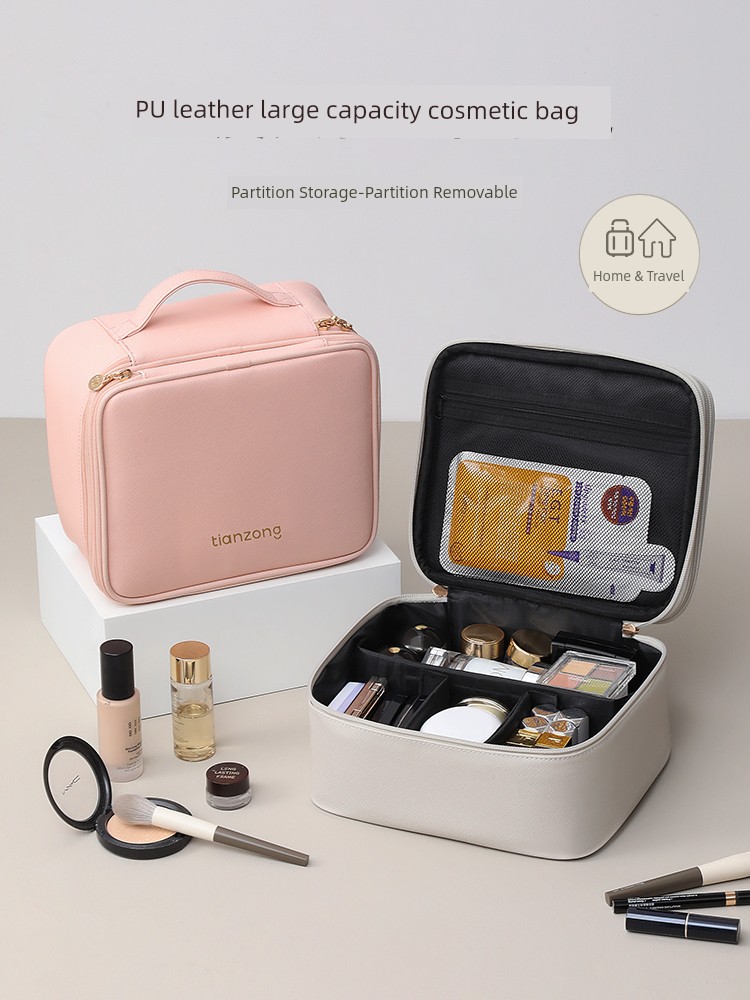Cosmetic Bag Large Capacity 2025 Women's New Arrival Super Popular Travel Portable Cosmetics Cosmetics Bag Wash Bag Cosmetic Case Bag