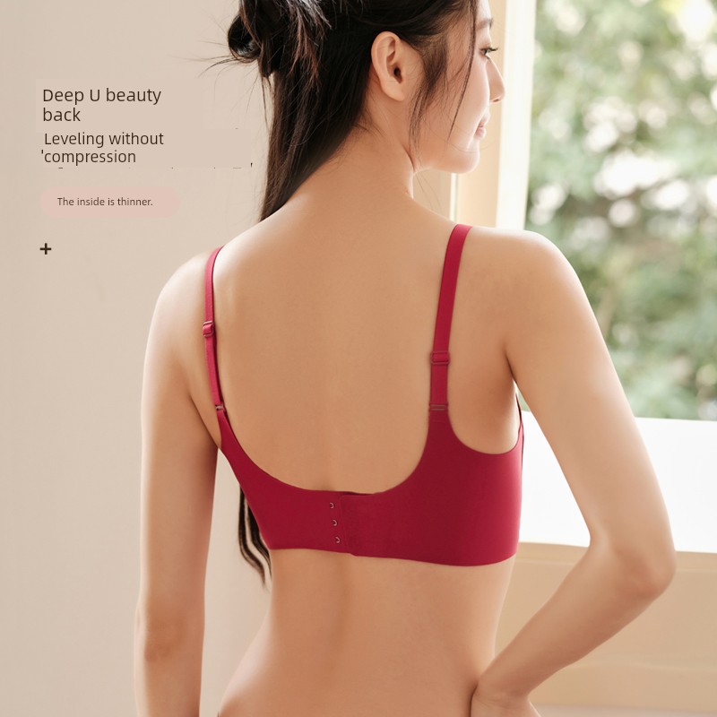 Бюстгальтер Push-up для небольшой груди, большой бесшовный, сексуальный, без косточек, аксессуар для поддержки груди, приподнимающий, дышащий