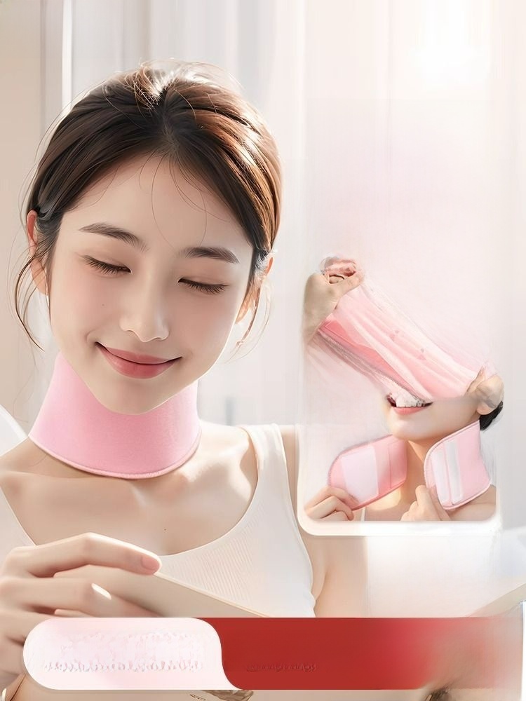 Washable Neck Protective Cover Anti-Spill Glue Neck Cream