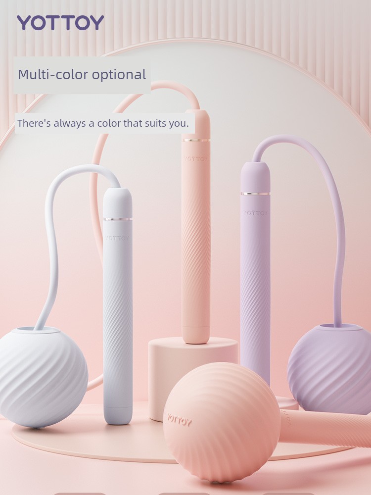 Cordless Skipping Rope Professional Fat Burning for Fitness and Weight Loss Massage Hammer Skipping Rope Back Leg Beating Health-Preserving Massage Multifunctional Rope