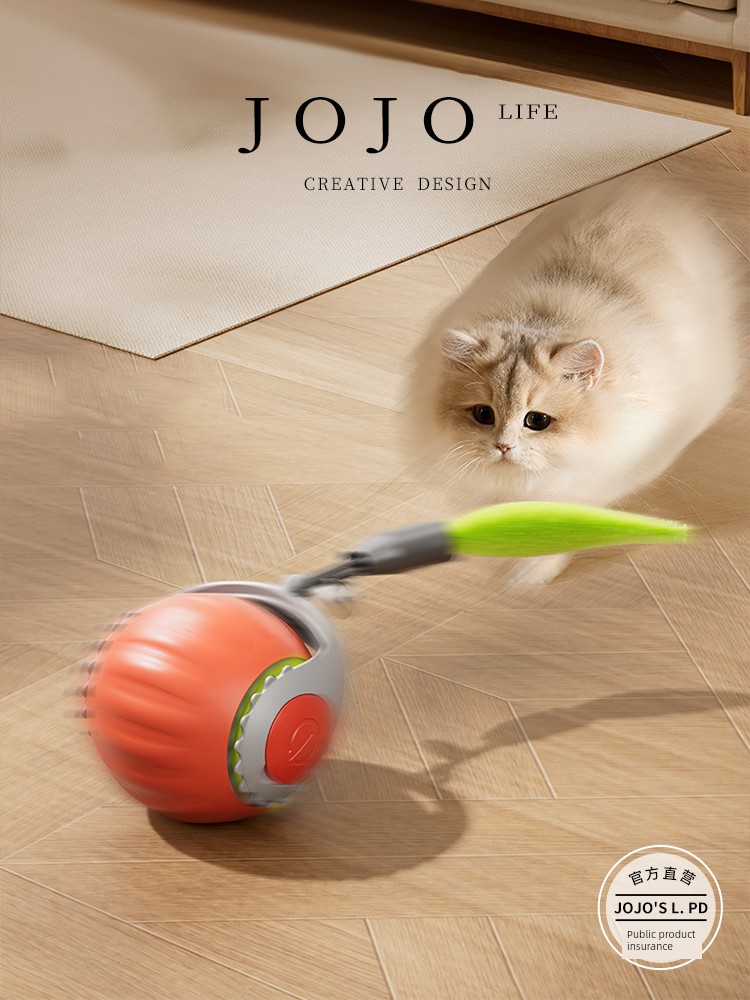 Jojo's L. Pd. Mr. Grocery. Smart Cat Toy Ball Rolling Ball Cat Electric Cat Toy | Smart Cat