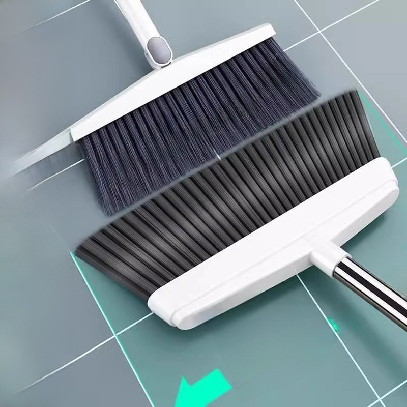 Broom Dustpan Suit Combination For Home Soft Hair Single Broom Non-Stick Hair Sweeping Broom Dustpan Marvelous Wiper