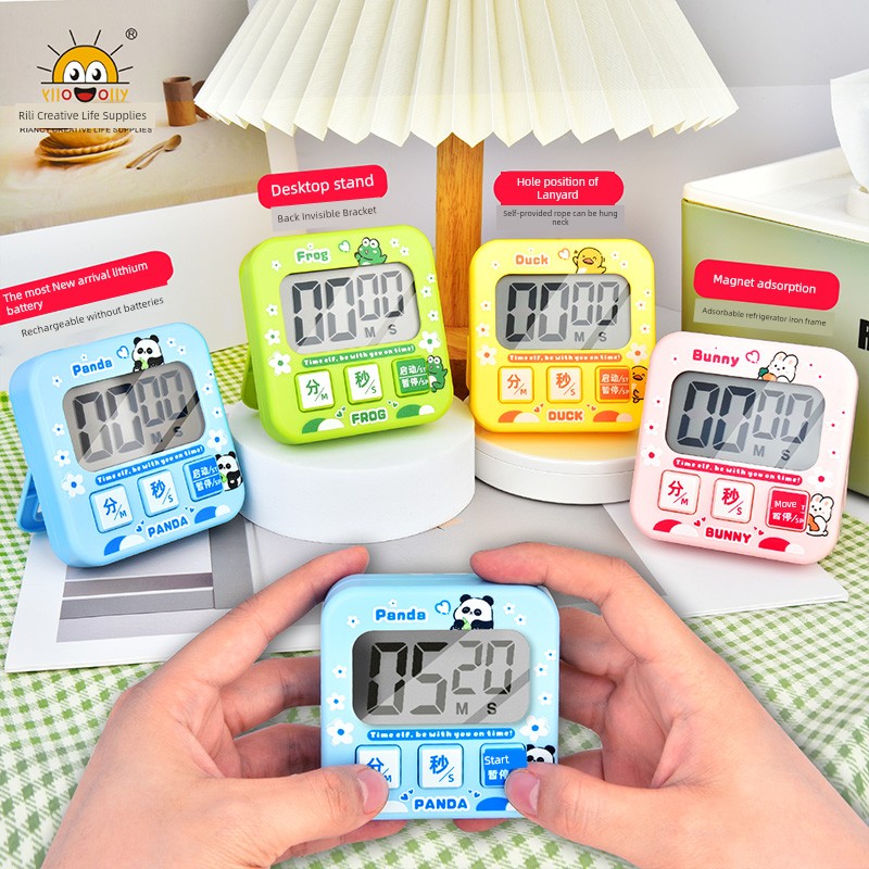 Countdown Timer Time Management Homework Remind Students Kids Self-Discipline Learning Special Stopwatch Timing Alarm Clock for Postgraduate Entrance Examination