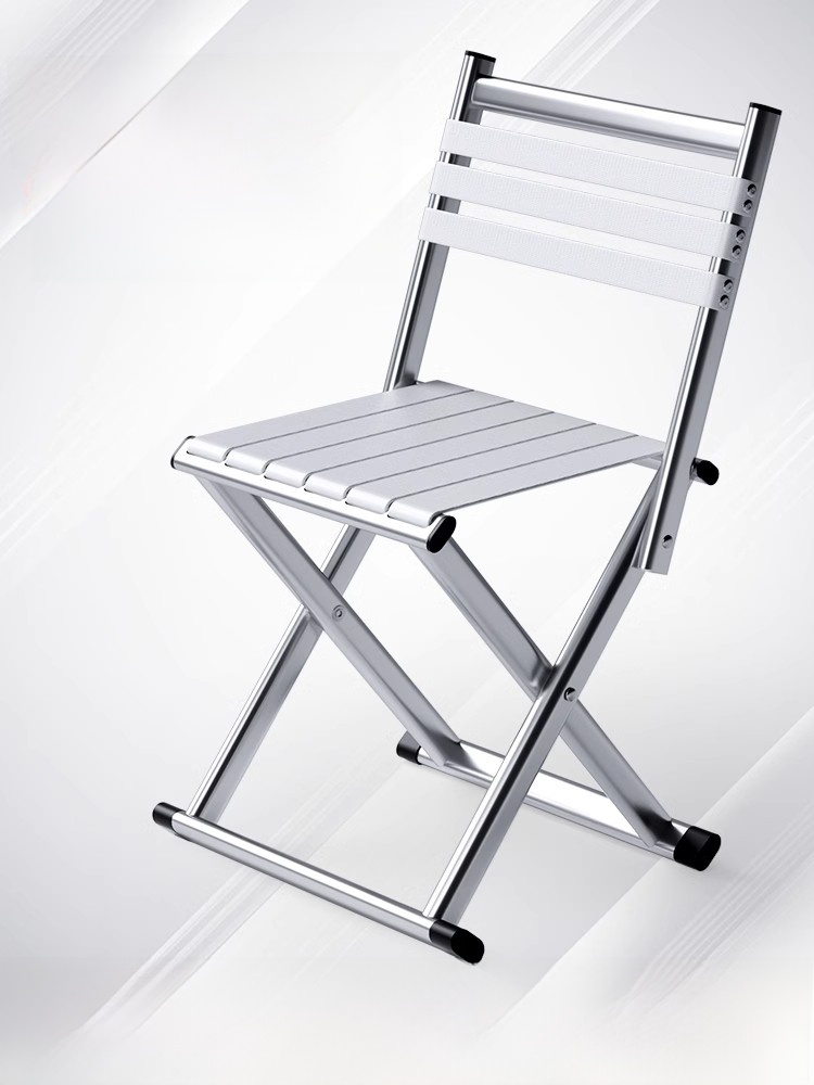 Barbecue Ultra-Light Fishing Stool Backrest Maza Folding Chair