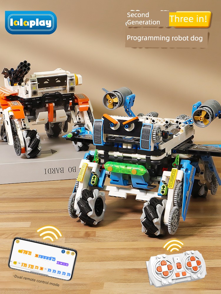 Robot Dog Programming Boys' Children's Day Building Blocks