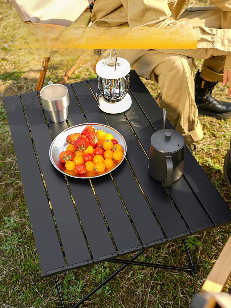 Portable Picnic Table and Chair Suit Stall Outdoor Casual