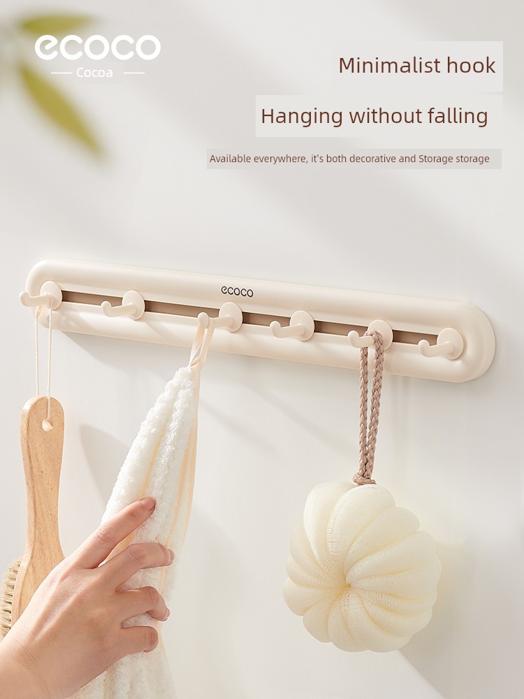 No Drilling Adhesive Bathroom Wall Towel Hook