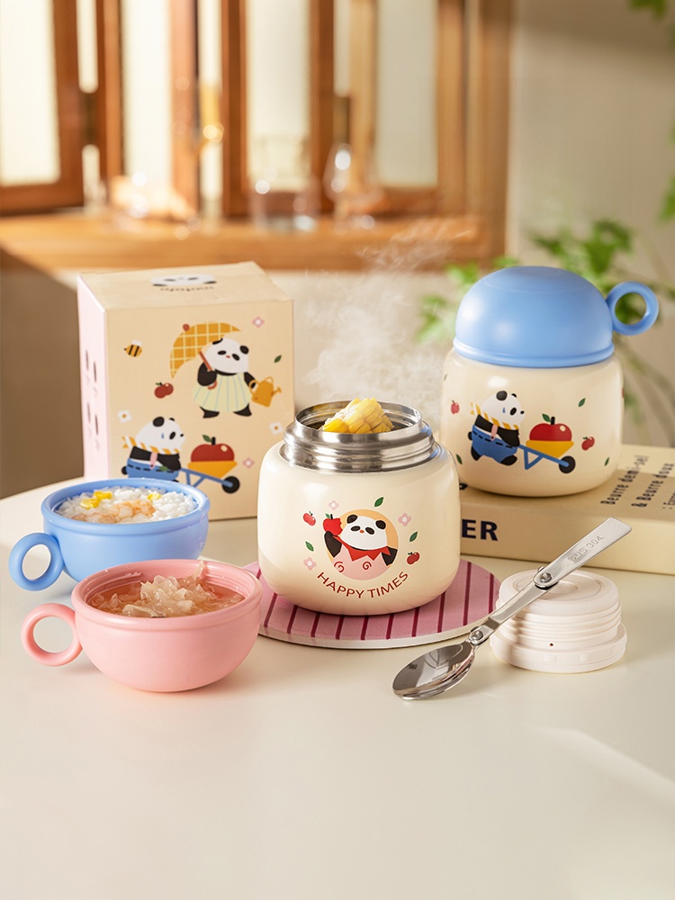 Modern Housewife Mototo Panda Stainless Steel Braised Cup