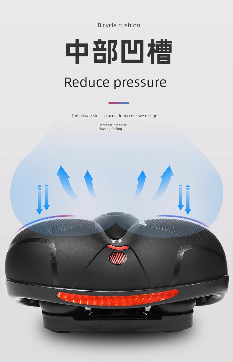 Ultimate Comfort Bike Seat Cushion - Pain Relief