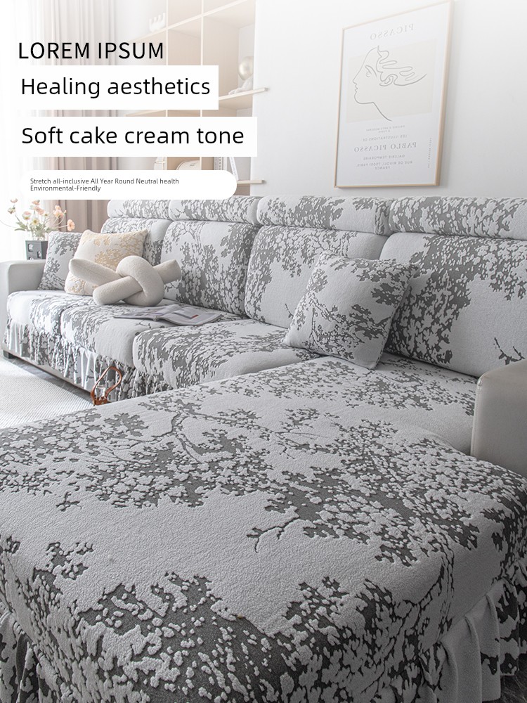 2025 New Arrival Stretch Sofa Cover Cover All Year Round Neutral Sofa Cover Towel Universal All-Inclusive Modern Minimalist Cover...