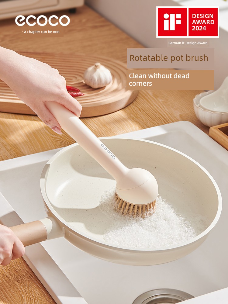 Fabulous Pot Cleaning Tool Kitchen Special Wash Wok Brush Oil-Free Not Hurt Pot Multifunction Cleaning Brush Home Ladle Wok Brush