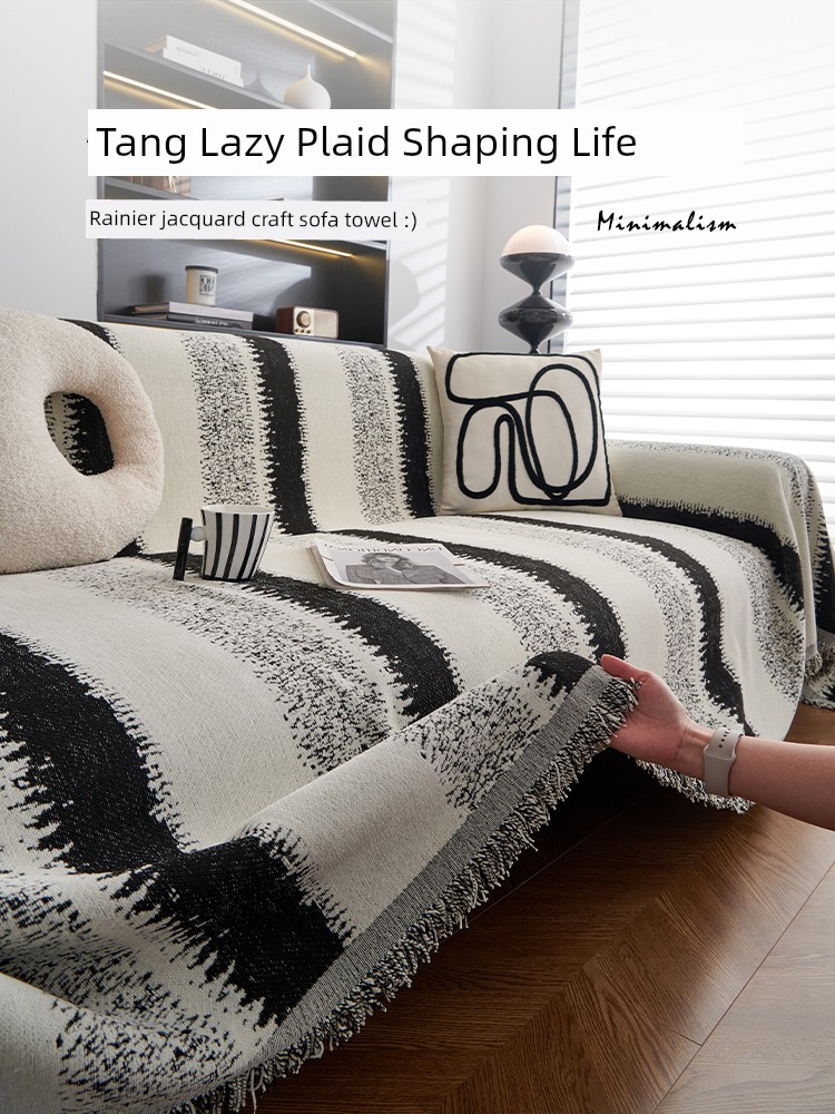 2025 New Arrival Chenille Sofa Towel All Year Round Neutral Minimalist Fancy Sofa Cover Cloth Sofa Cover Sofa Cover