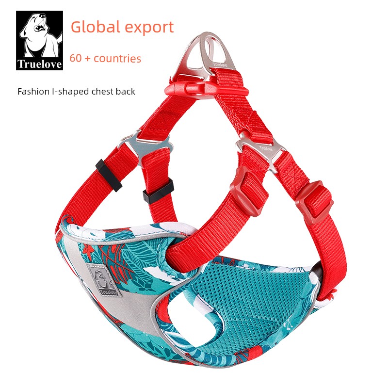 Truelove Dog Hand Holding Rope Dog Walking Chain Vest-Style Small, Medium and Large Dogs Chest Strap Corgi Pet Supplies