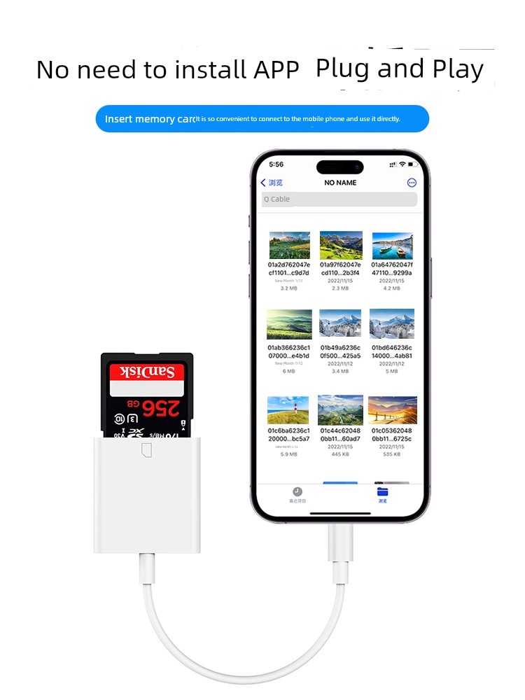 Apple Sony OTG Adapter Universal Card Reader