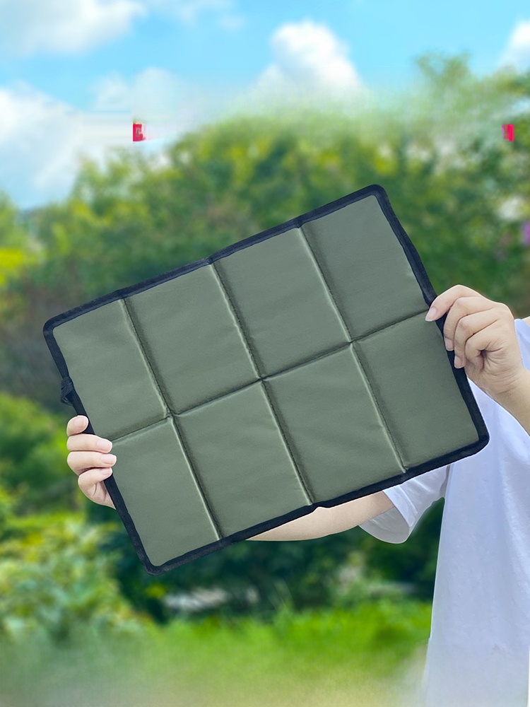 Outdoor Cushion Portable Moisture-Proof Elderly Floor Mat Outdoor Thickened Seat Cushion Small Cushion Foldable Bus Cold Insulation