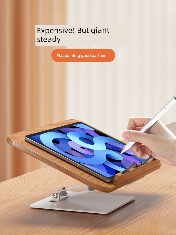 iPad Tablet Computer Stand Only for Painting Desktop Game Ipadpro Support Frame Portable Screen Pad Cooling Book Writing Graphics Tablet Digital Bracket Board Painting Chicken Surface Computer Stand