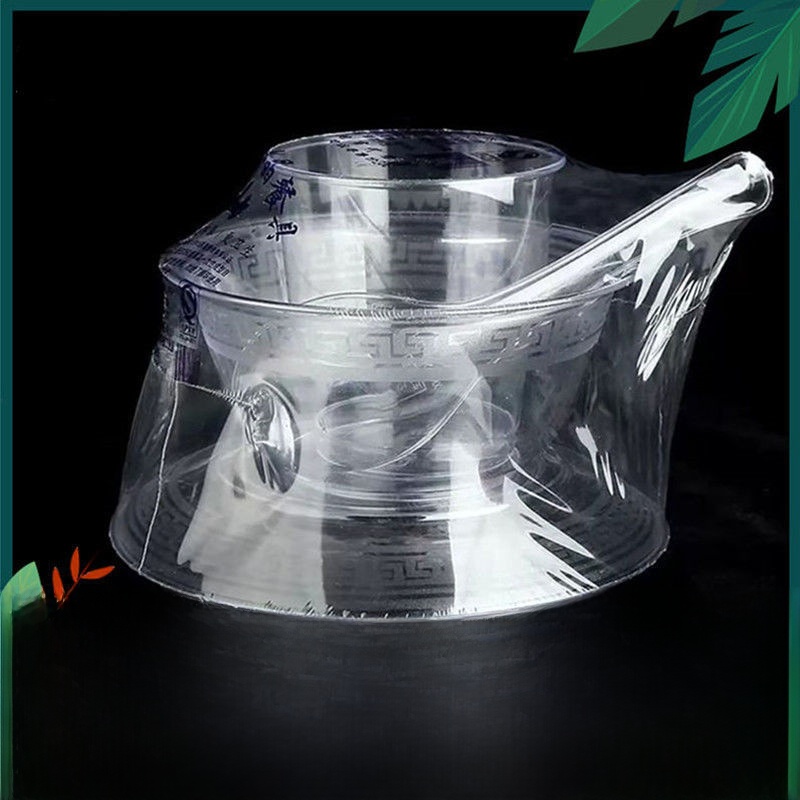 Four-Piece Set For Home Crystal Rice Bowl Rural Environmental-Friendly Tableware