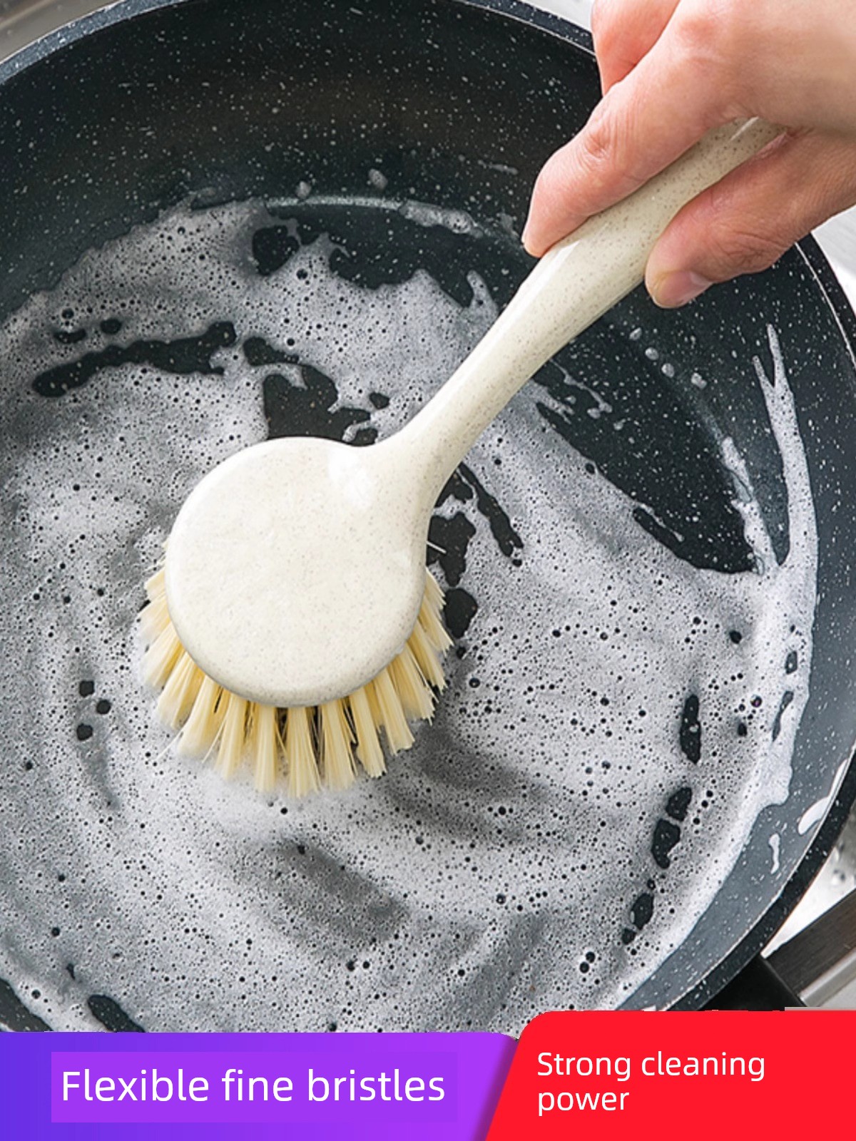 Jujiajia Kitchen Decontamination Sink Portable Dish Brush