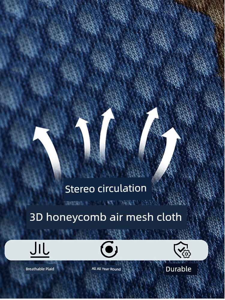 Laoben Car Seat Cushion All Year Round Neutral Summer Ice Silk Seat Rear Women's Single-Piece Seat Cover Cartoon Seat Cushion