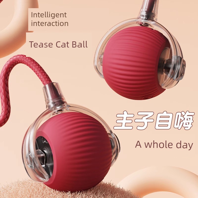 Toy Self-Hi Relieving Stuffy Consumption Electric Funny Dog Ball Cat
