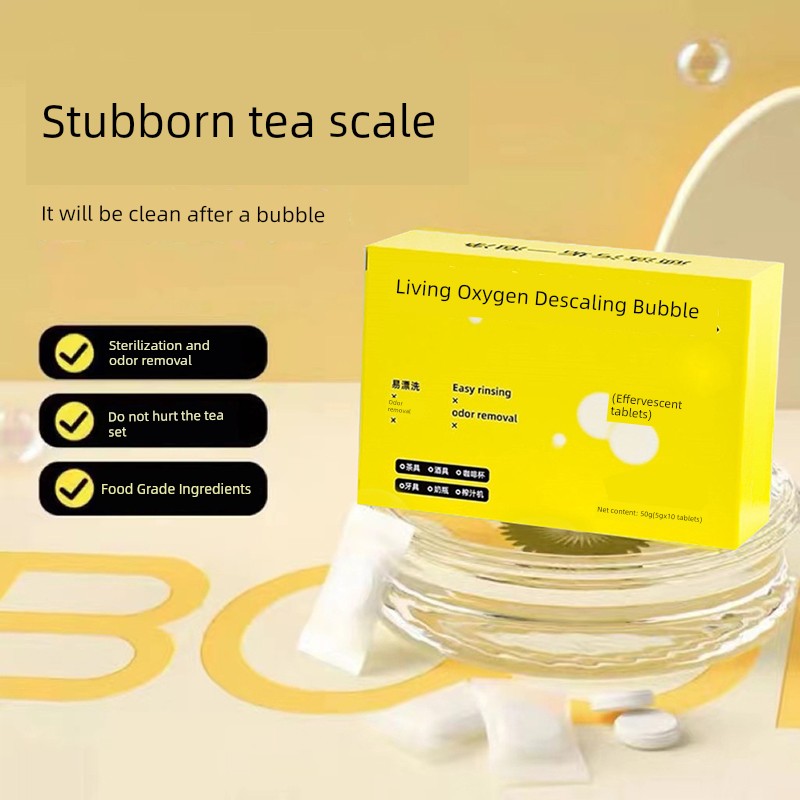 Bubble Lehuo Oxygen Tea Stain Descaling Handy Gadget Soda