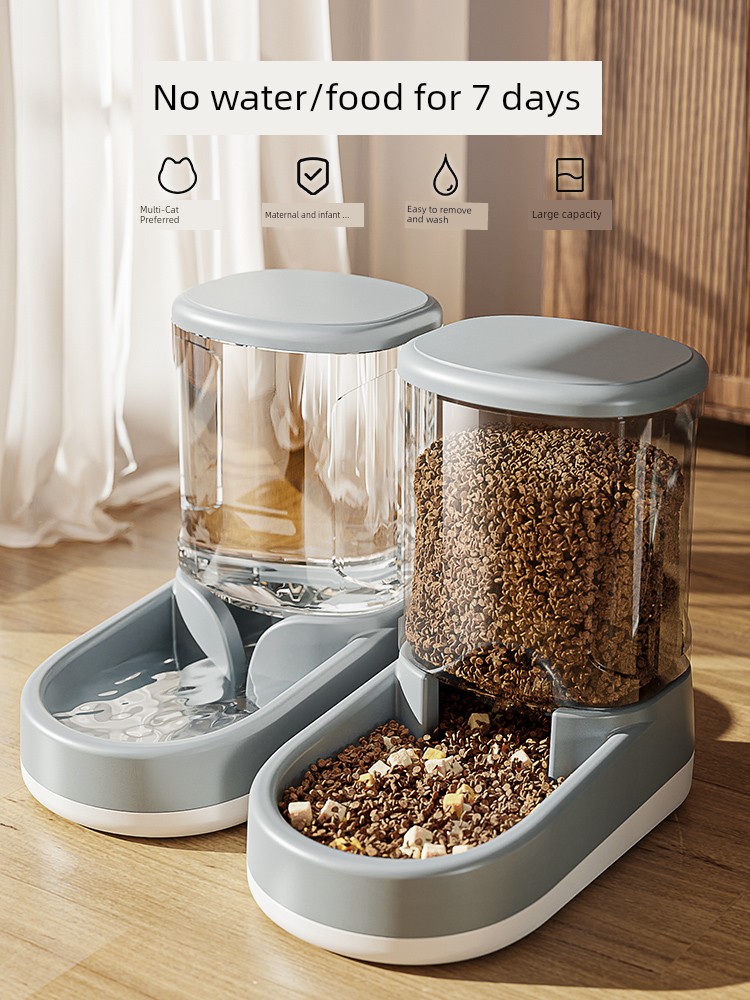 Cat Automatic Pet Feeder Cat Food Feeding Machine Pet Intelligent Dog Feeding Machine Automatic Food Feeding Cat Water Fountain