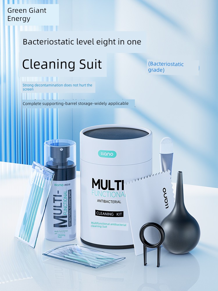 Llano Screen Cleaner Computer Cleaning Suit Cleaning Keyboard Laptop Monitor Mobile Phone LCD Screen Cleaning Gray Fingerprint Oil Stain Cleaning Spray TV Disinfection Dedicated