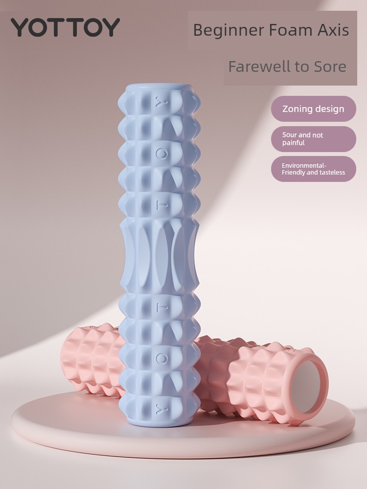 Foam Relax Muscle Skinny Leg Floating Point Portable Roller