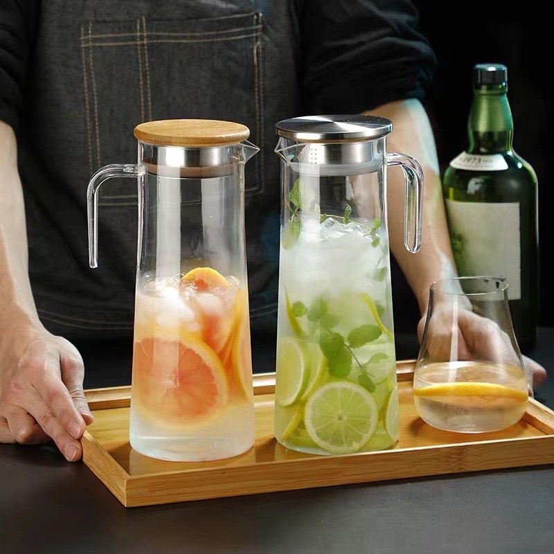 KTV Acrylic High Temperature Resistant Commercial Seal Juice Jug