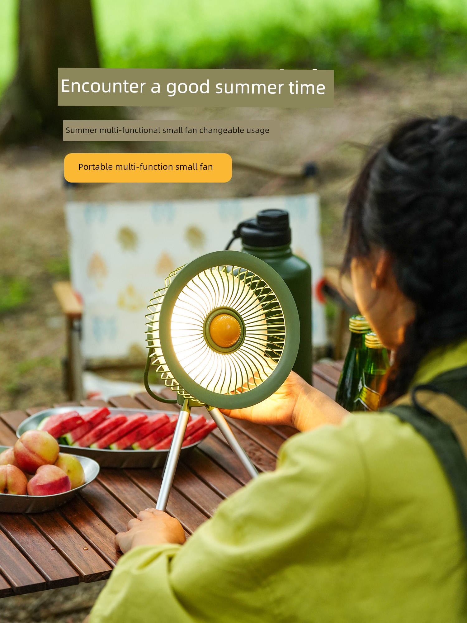 Primitive Man Office Student Dormitory Electric Fan Outdoor