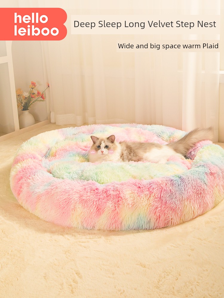 Doghouse Cathouse All Year Round Neutral Cat Bed Dog Bed Winter Heattech Pet Bed Super Large Cat Nest Type Sleeping Pet Bed