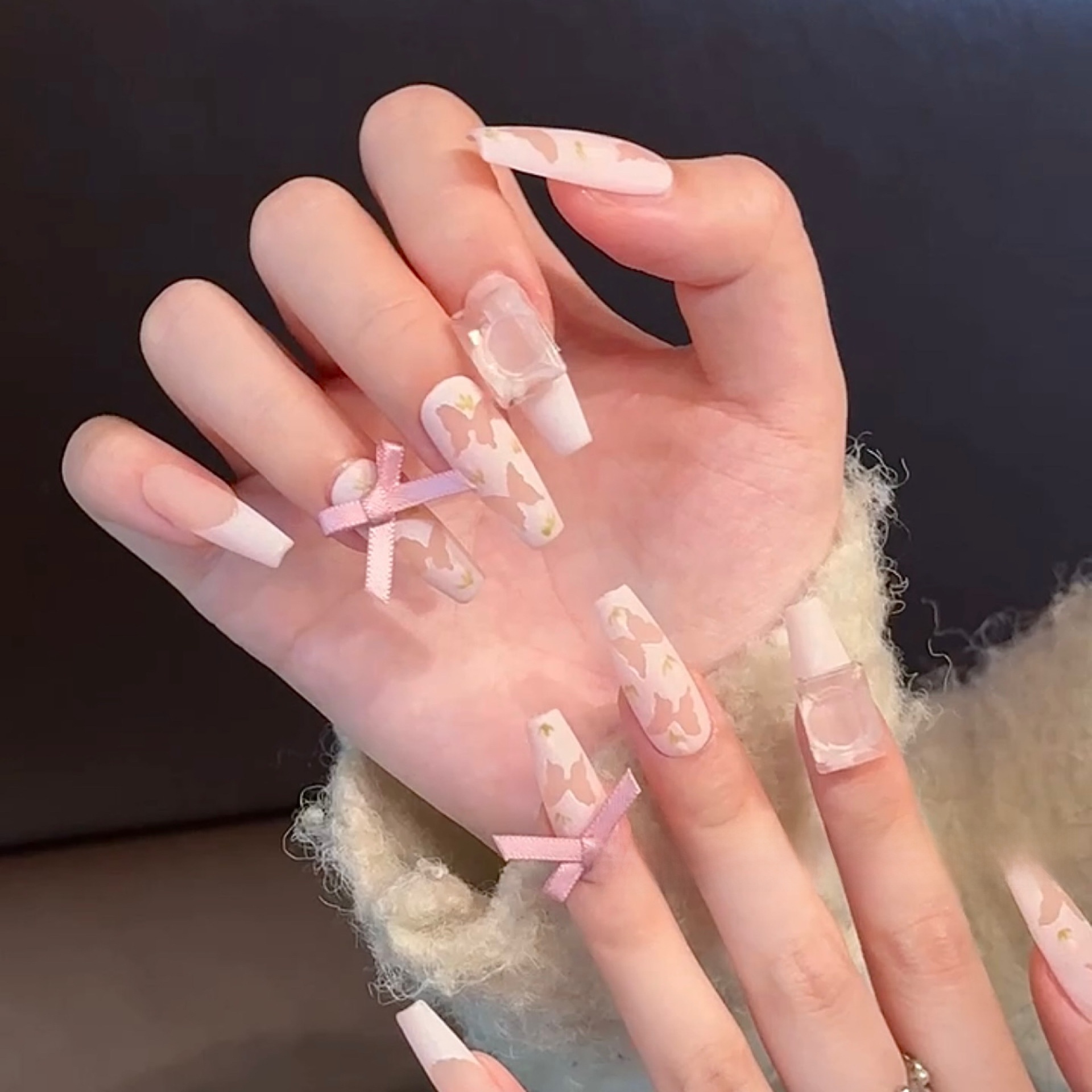 Wear Nail Spring/Summer Young Adult Matte Texture Manicure