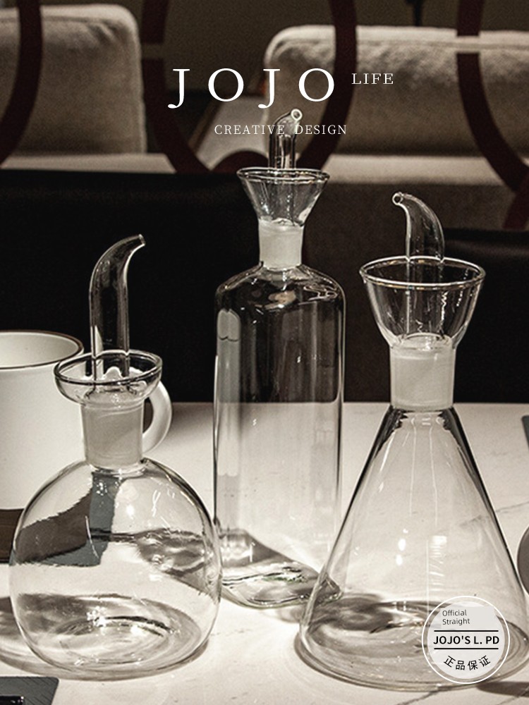Jojo's L. Pd. Ancestor. Oiler Set Three-Piece Set with Lid High Temperature Resistant Borosilicate | Xinzu