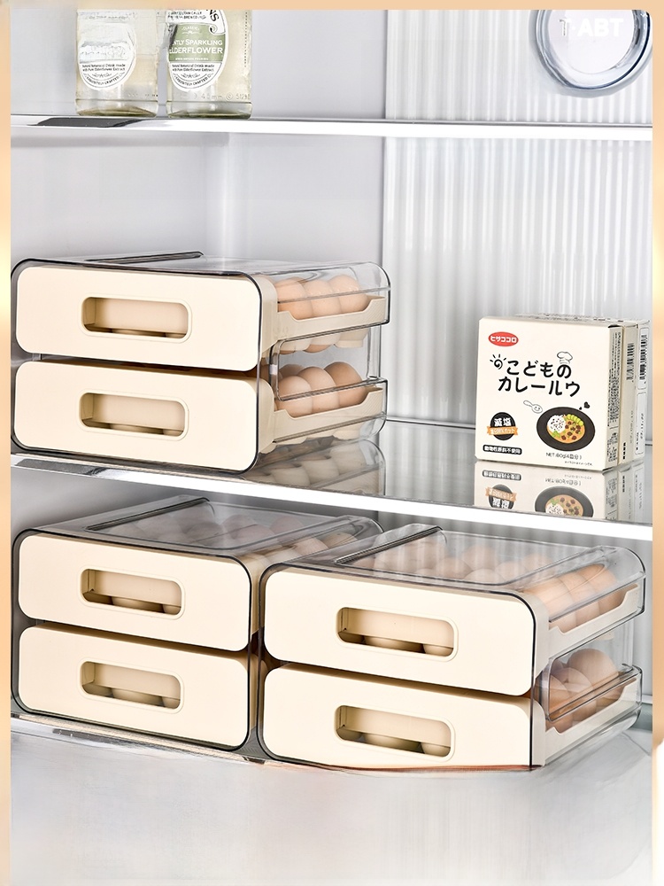 Egg Storage Box Refrigerator Dedicated Drawer Kitchen