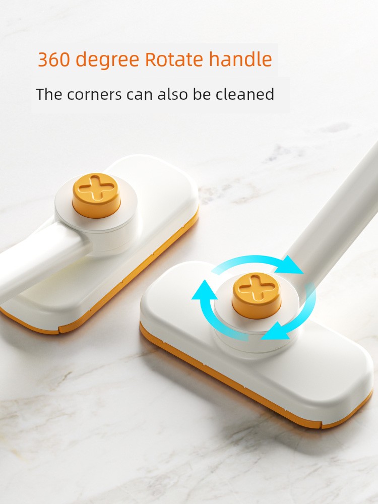 Desktop Mini Small Mop Replace Rag Hand-Free Face Cloth Mop Rotatable Hand-Held Automatic Clamp Rag Mop