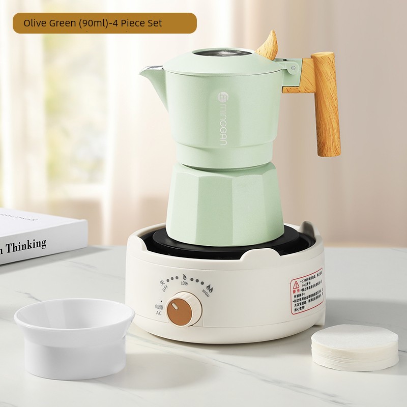 جهاز إسبريسو مونغديو موكا مع صمامين مزدوجين لتصنيع...