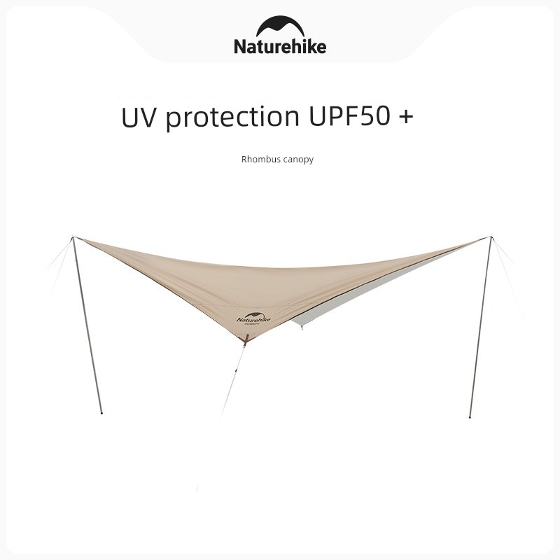 Naturehike Naturehike Diamond-Shaped Canopy Large-Area Portable Outdoor Camping Camping Waterproof Windproof Sunshade
