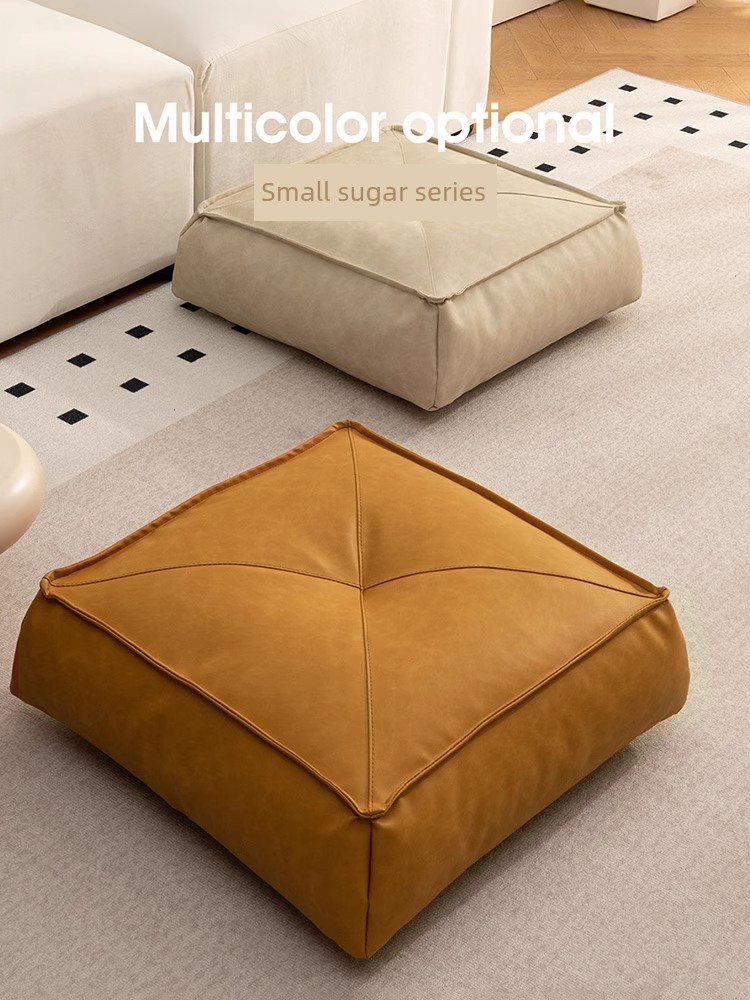 Bay Window Leather Meditation Cushion Balcony Bedroom Tatami