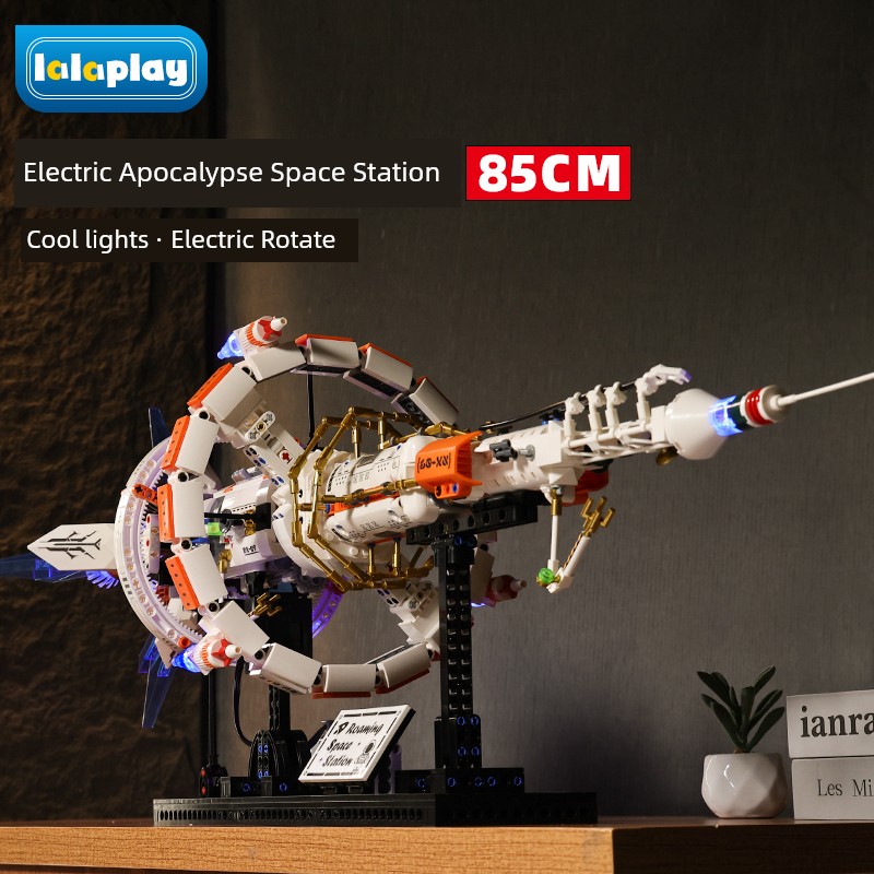 Space China Building Blocks Space Station Birthday Gift for Boy 2025 New Year Difficult Assemble Model Toy