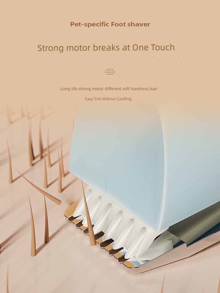 Pet Cat Foot Shaving Device Pet Dog Shaving Trimmer Repair Dog Sole Handy Gadget Shaving Clippers Electric Clipper