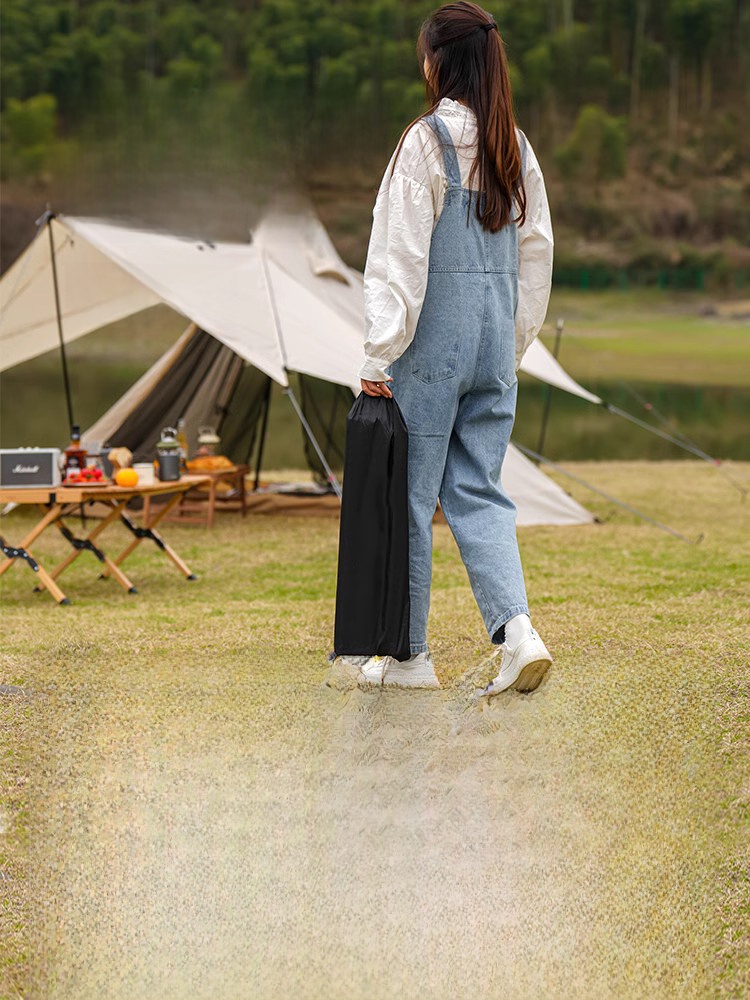 Portable Picnic Table and Chair Suit Stall Outdoor Casual