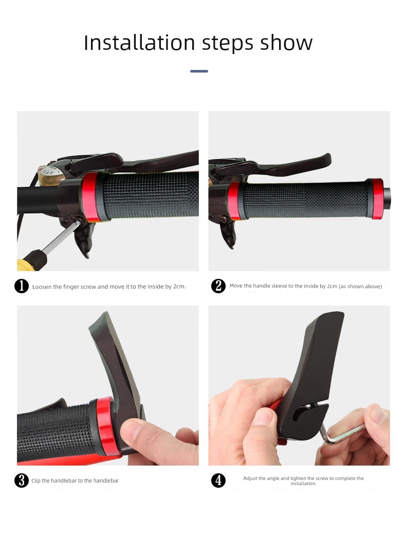 Non-Slip Mountain Bike Horn Protection Kit