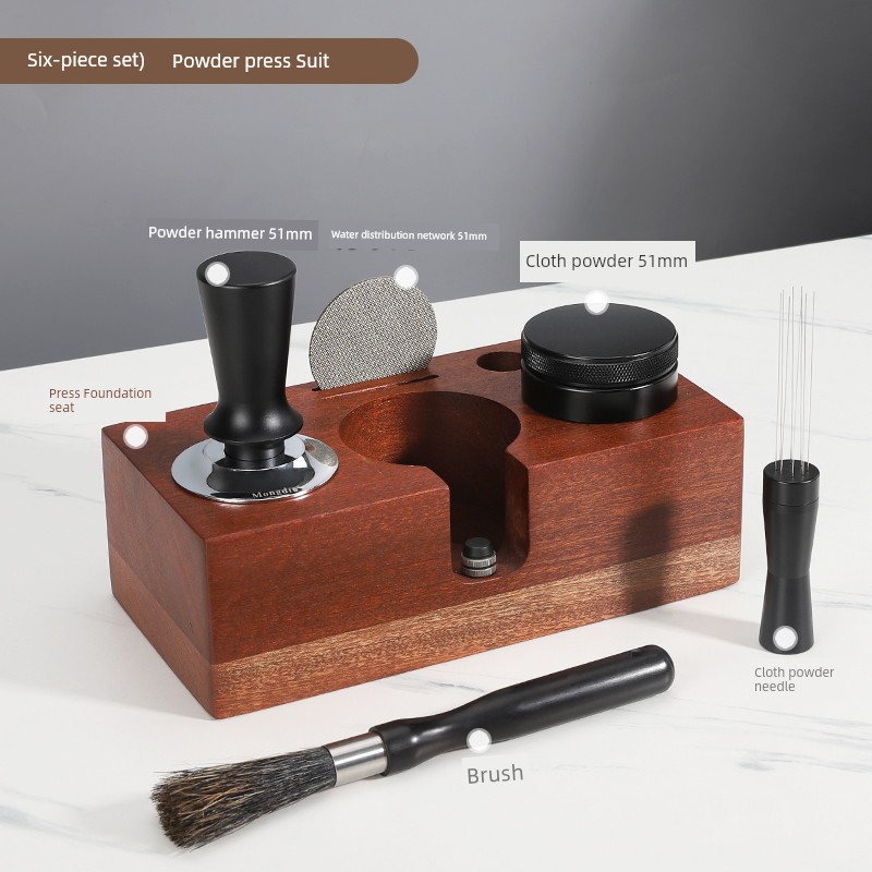 مجموعة قاعدة ضغط القهوة مونغديو 51/58 مم لآلة تحضي...