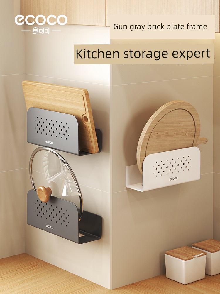 Holder Punch-Free Wall-Mounted Storage Fantastic Cutting Board