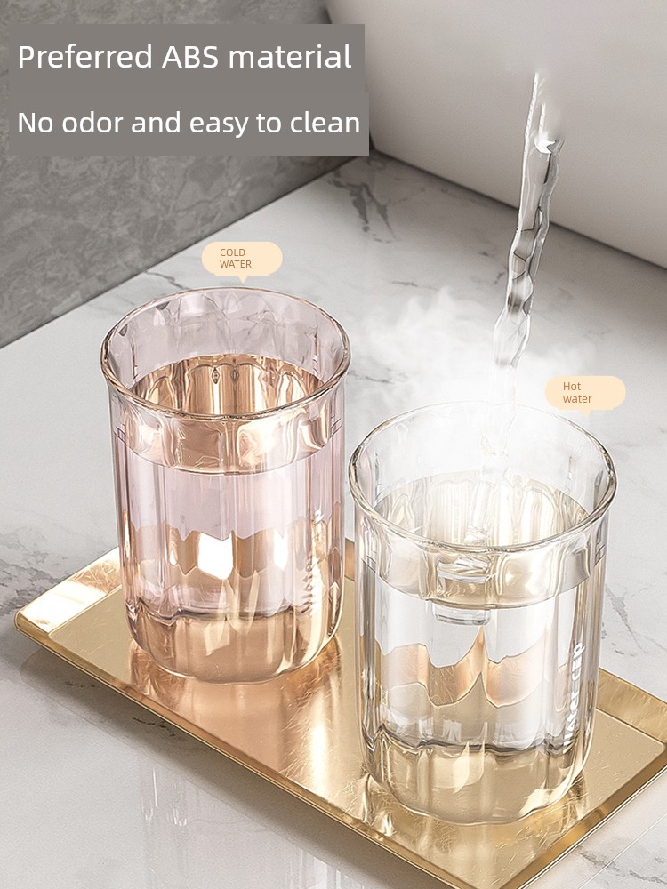 Mouthwash Cup For Home Cup Washing Cup a Family of Three Tooth Cup High-End Couple Tooth Mug Kid's Cup
