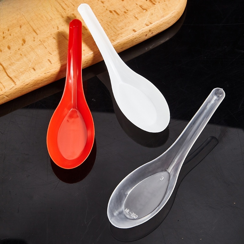 Packaged Takeaway Fast Food Ice Cream Wholesale Thickened Spoon