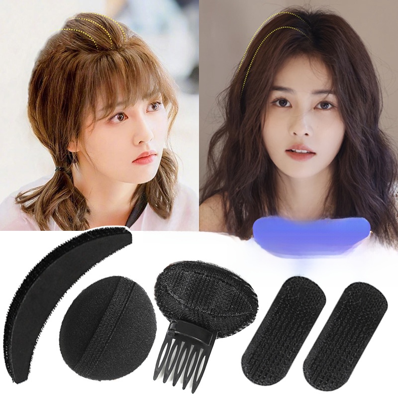 Cranium Fluffy Hairpin Headdress Back Head Sponge Mat