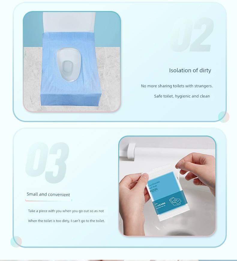 Portable Disposable Toilet Seat Covers for Travel