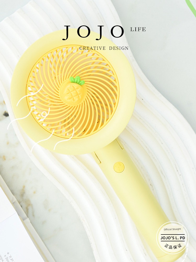 Jojo's L. Pd. Noon. Foldable Little Fan USB Charging Portable Handheld for Students out | Noon