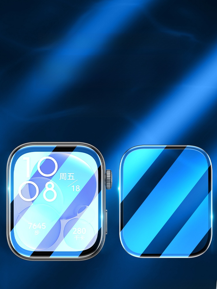 Applicable to Huawei Fit3 Protective Film Watchfit3 Tempered Film Bracelet Film New Arrival Watch Watch Full Screen Huawei Smart Vitality Elegant Dial TPU Screen Protector Watch3fitnew